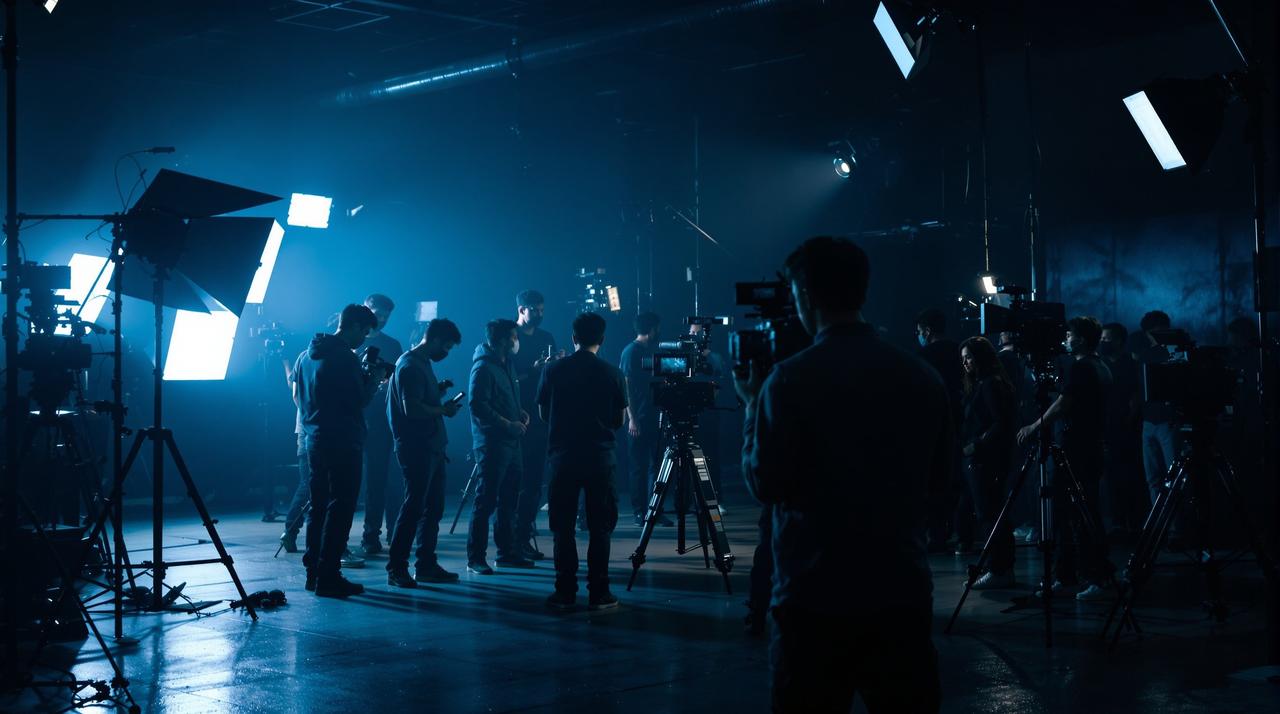 茄子视频制作现场